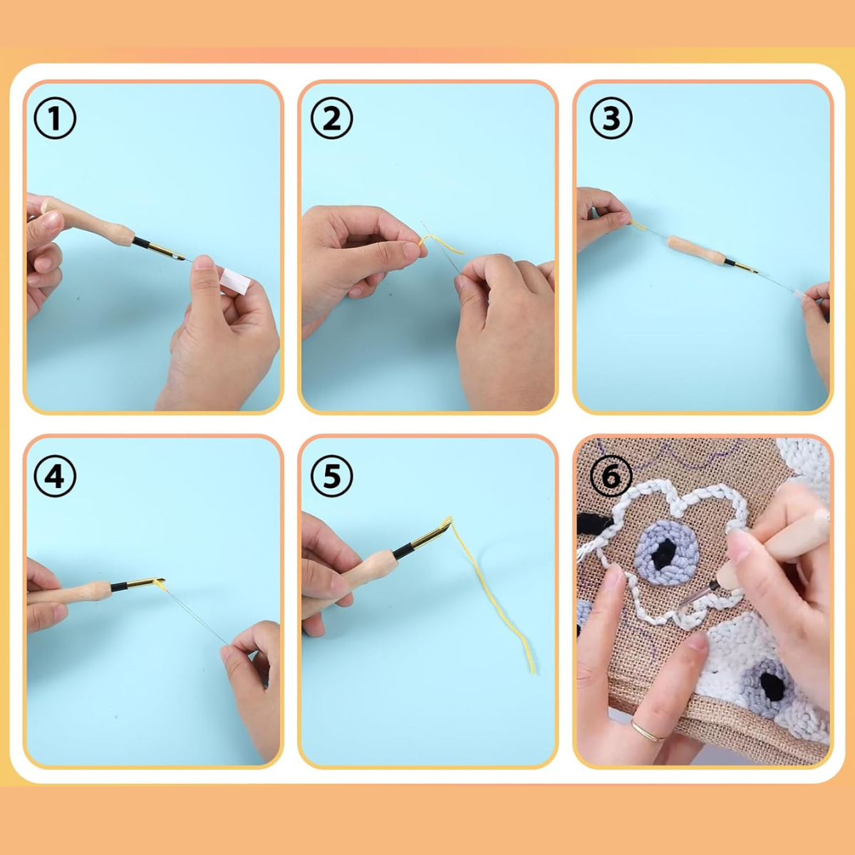 Idealny zestaw igieł do precyzyjnych szycia