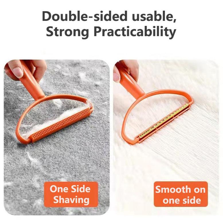 מעלים את שערות בעלי החיים במעבר אחד