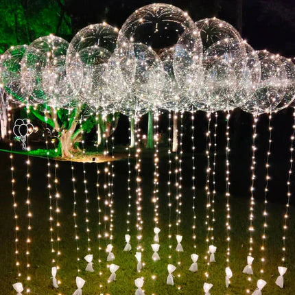 LED balóniky, ktoré sa dajú znovu použiť na osvetlenie vašich osláv (X10) 